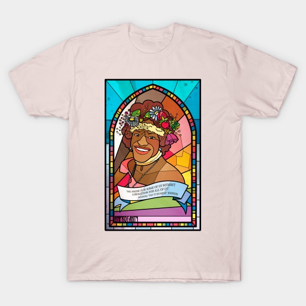 Pride Month - Marsha P. Johnson T-Shirt by myprofanity